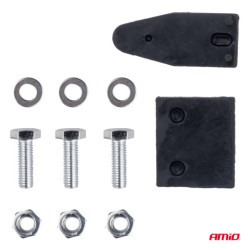 Fanfárkompakt 640 mm 12V 24V AMiO-04076 króm