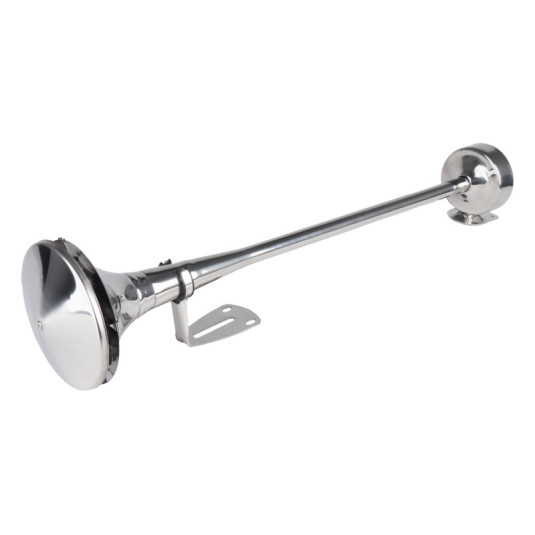 Kürtjelzés króm 620 mm 12V 24V LowTone AMIO-04078