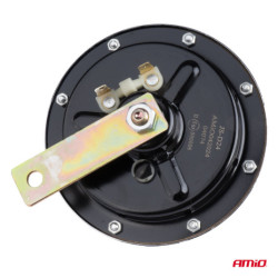 Hangjelzés kürt króm 125 mm 12V AMIO-04074