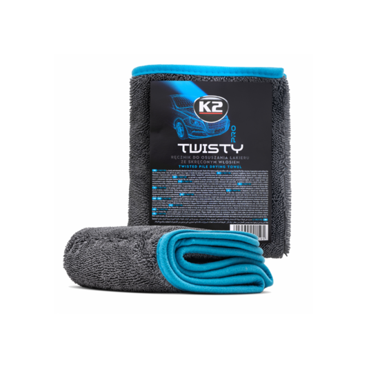 K2 TWISTY PRO - kétoldalas mikroszál az autó szárításához és fényezéséhez