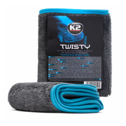 K2 TWISTY PRO - kétoldalas mikroszál az autó szárításához és fényezéséhez