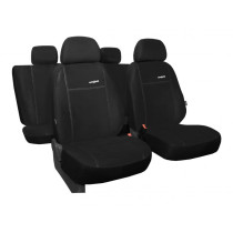 Poťahy pre VOLKSWAGEN GOLF 3dverové V (2003-2008) Comfort (Alcantara) čierna