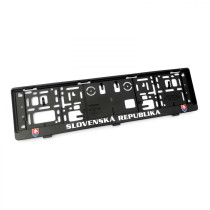 Rendszámtábla alátét 3D Szlovákia v2