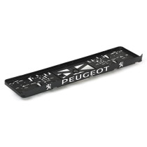 3D rendszámtábla alátét PEUGEOT régebbi logó
