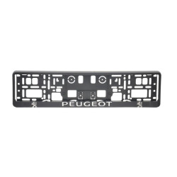 3D rendszámtábla alátét PEUGEOT régebbi logó