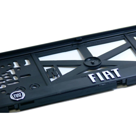 Alátét rendszámtábla alatt 3D FIAT