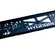 Rendszámtábla alátét 3D HYUNDAI