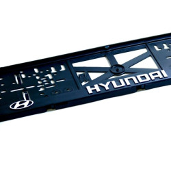 Rendszámtábla alátét 3D HYUNDAI