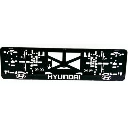 Rendszámtábla alátét 3D HYUNDAI