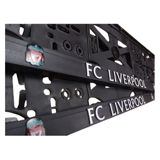 Rendszámtábla alátét 3D LIVERPOOL