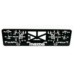 Rendszámtábla alátét 3D MAZDA
