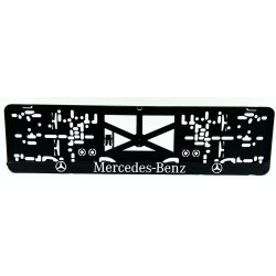 3D rendszámtábla alátét MERCEDES