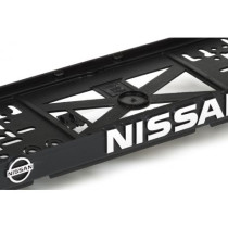 Rendszámtábla alátét 3D NISSAN