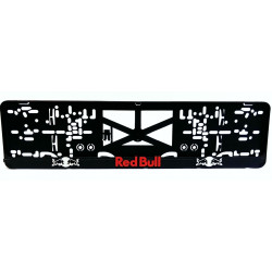 Rendszámtábla alátét 3D RED BULL