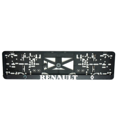 Rendszámtábla alátét 3D RENAULT régebbi logó