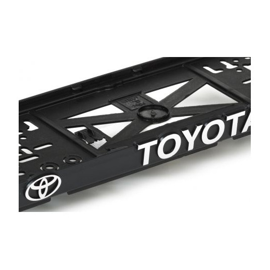 Rendszámtábla alátét 3D TOYOTA