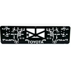 Rendszámtábla alátét 3D TOYOTA