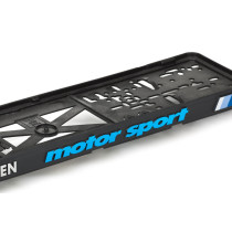 Rendszámtábla alátét 3D VW motosport