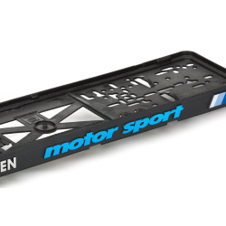 Rendszámtábla alátét 3D VW motosport