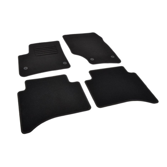 Szőnyegek VOLKSWAGEN Touareg (2002-2010) textil klasszikus