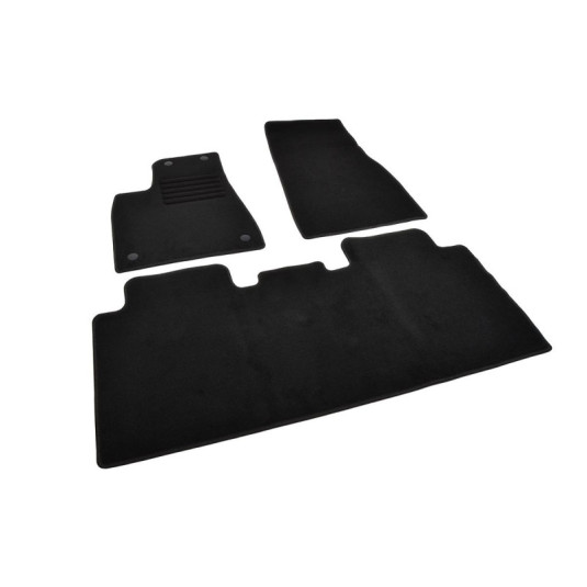 Szőnyegek TESLA Model X (2015-tól) textil klasszikus