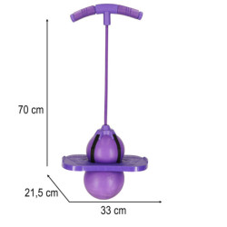 Ugrálókötél gyerekeknek – Pogo Jumper, lila
