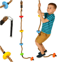 Mászókötél csomókkal 200cm