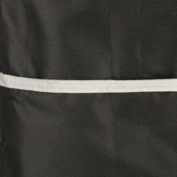 Bevásárlótáska kerekeken 95 cm-es kerettel fekete