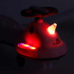 LED Swing FIX S1 Visszaverő fogantyúval rózsaszín max. 65 kg