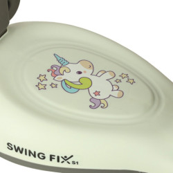 LED Swing FIX S1 Visszapattanó markolattal szürke max. 65 kg