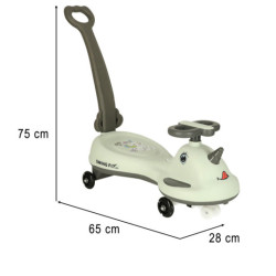 LED Swing FIX S1 Visszapattanó markolattal szürke max. 65 kg