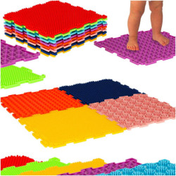 Montessori szenzoros talp masszázs pad 8 darab