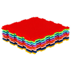 Montessori szenzoros talp masszázs pad 8 darab