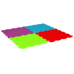 Montessori szenzoros talp masszázs pad 8 darab