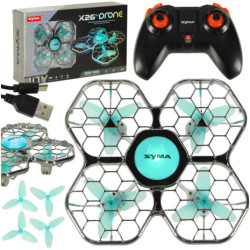 Syma X26PRO 2,4 GHz Wi-Fi RC dron, fekete