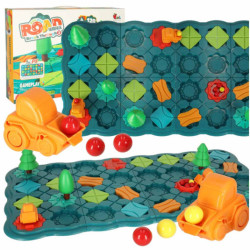 Puzzle asztali játék labirintus akadálypálya 56 db