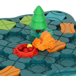 Puzzle asztali játék labirintus akadálypálya 56 db