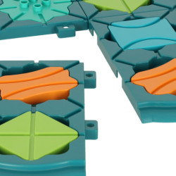 Puzzle asztali játék labirintus akadálypálya 56 db