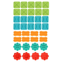 Puzzle asztali játék labirintus akadálypálya 56 db