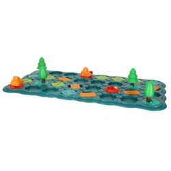 Puzzle asztali játék labirintus akadálypálya 56 db