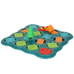 Puzzle asztali játék labirintus akadálypálya 28 db