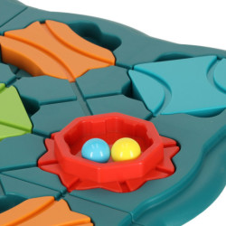 Puzzle asztali játék labirintus akadálypálya 28 db