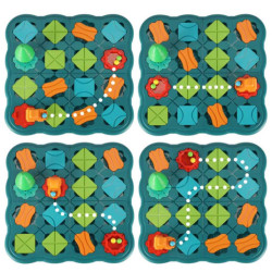 Puzzle asztali játék labirintus akadálypálya 28 db