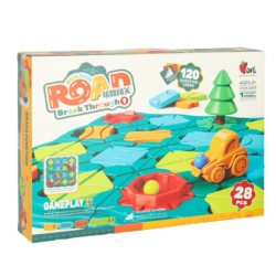 Puzzle asztali játék labirintus akadálypálya 28 db