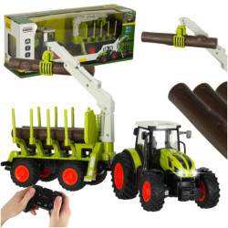 RC mezőgazdasági traktor vontatással 2.4G 3.7V 500mAh