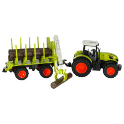 RC mezőgazdasági traktor vontatással 2.4G 3.7V 500mAh