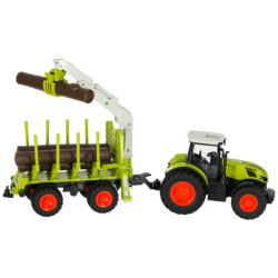 RC mezőgazdasági traktor vontatással 2.4G 3.7V 500mAh
