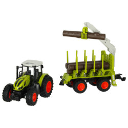 RC mezőgazdasági traktor vontatással 2.4G 3.7V 500mAh