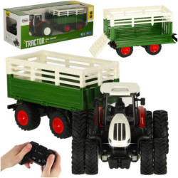 RC Mezőgazdasági Traktor Pótkocsival 2.4G 3.7V 500mAh