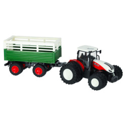 RC Mezőgazdasági Traktor Pótkocsival 2.4G 3.7V 500mAh